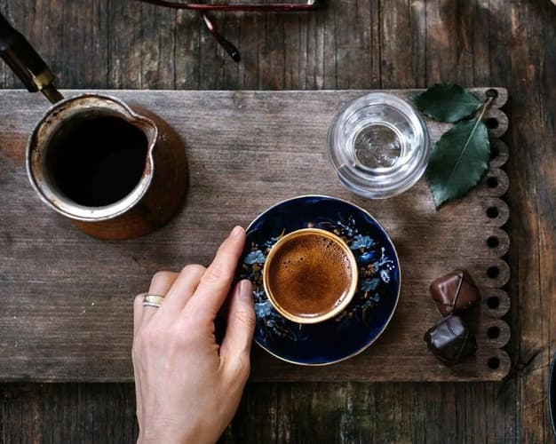 تصویر - Turkish coffee making and fortune telling