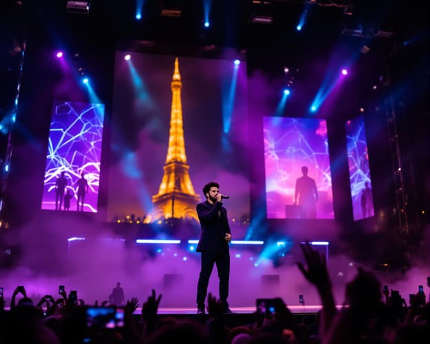 Imagine - Concert The Weeknd | Paris, Franța