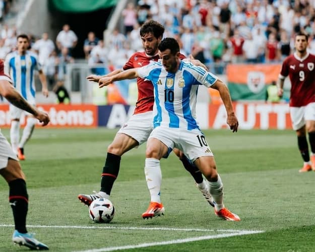 Image -  Dallas TX, Partido Argentina vs Austria 