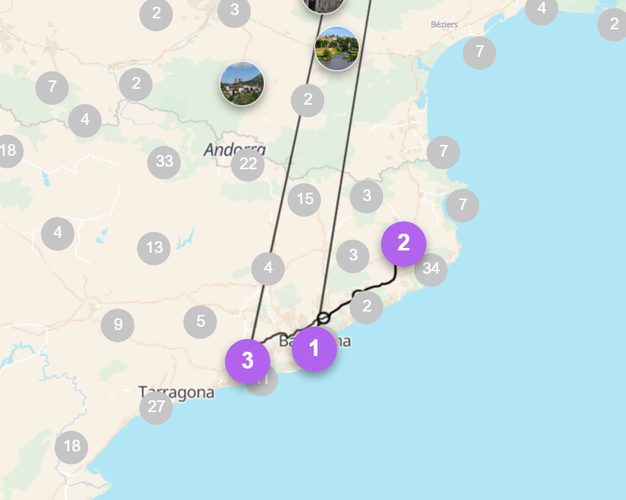 Bild -  Fly & Drive Catalonië Spanje
