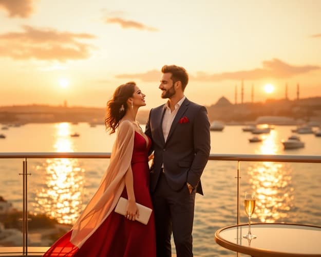 Imagine - Apus pe malul Bosforului | Hilton Istanbul