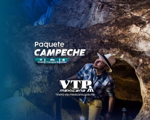 Imagen - Avión + Hotel + Tour + Traslado, Campeche 14 al 17-Dic, 25