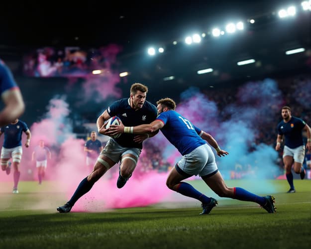 Imagine - Pachet meci rugby Scotland vs France