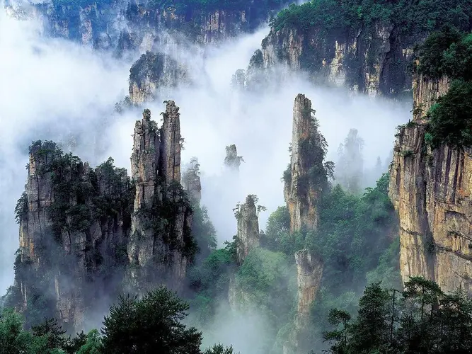 Gran Cina con Zhangjiajie