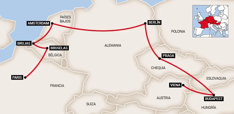 Image - Europa del Este y Países Bajos