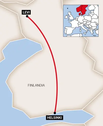 تصویر - La Magia del Invierno en Finlandia