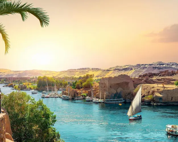 Bild - EL NILO CON ASWÁN