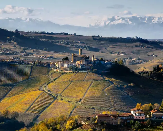 Obraz - Piedmont's villages, Barolo