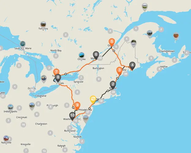 Image - Fly & Drive Noord-Oost USA + Canada