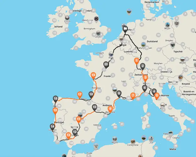 Bild - Autorondreis Grand Eurotour