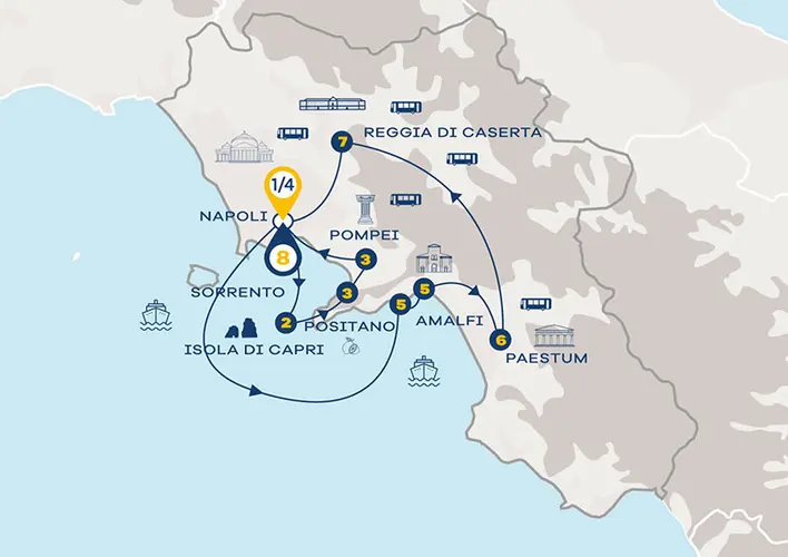GRAND TOUR CAMPANIA