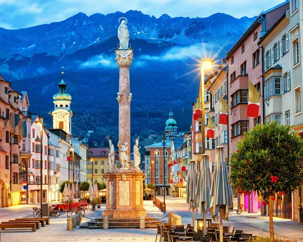 Innsbruck, Salzburg, and Vienna 9 Nights by Train