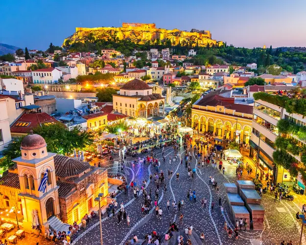  Athen + Inselhopping Rhodos & Kreta