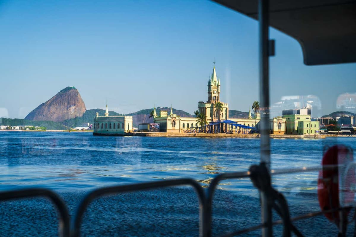 Paseo en catamarán por la bahía de Guanabara