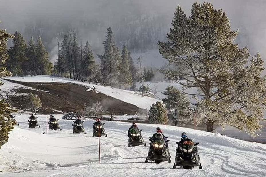 Snowmobiling in Borovets