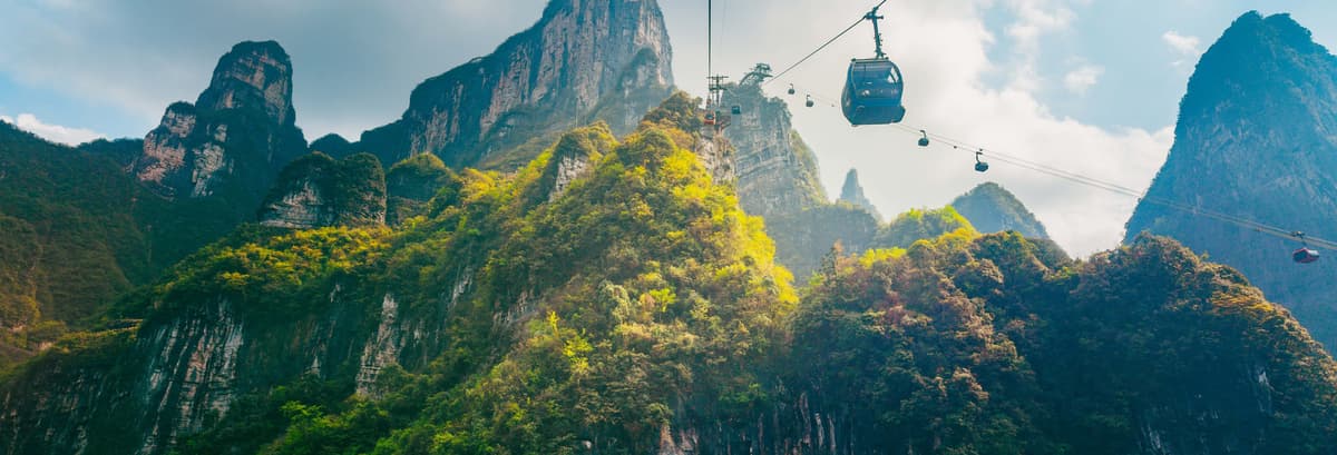 Tianmen Mountain National Park + Cable Car Tickets
