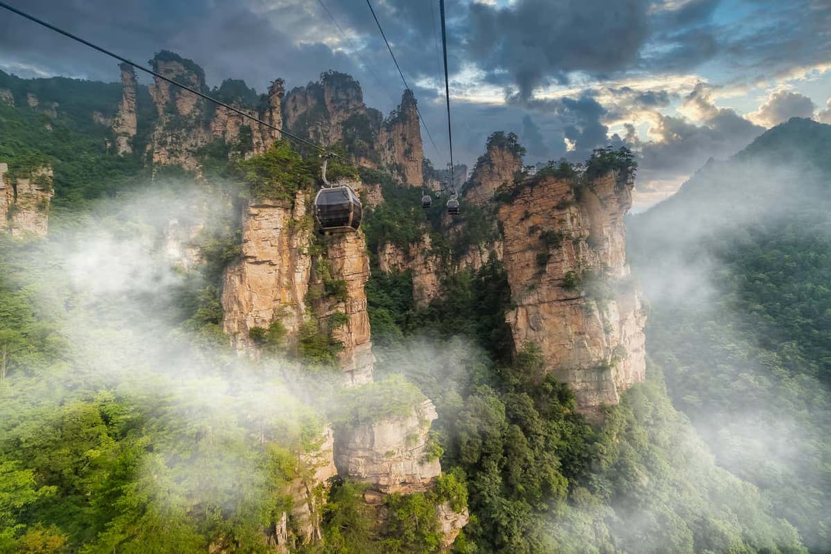 Tianmen Mountain National Park + Cable Car Tickets