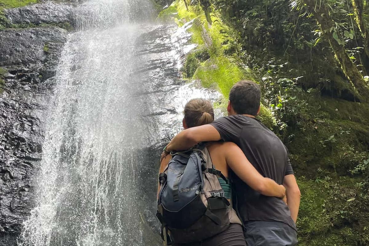 Senderismo por las cascadas de Jardín