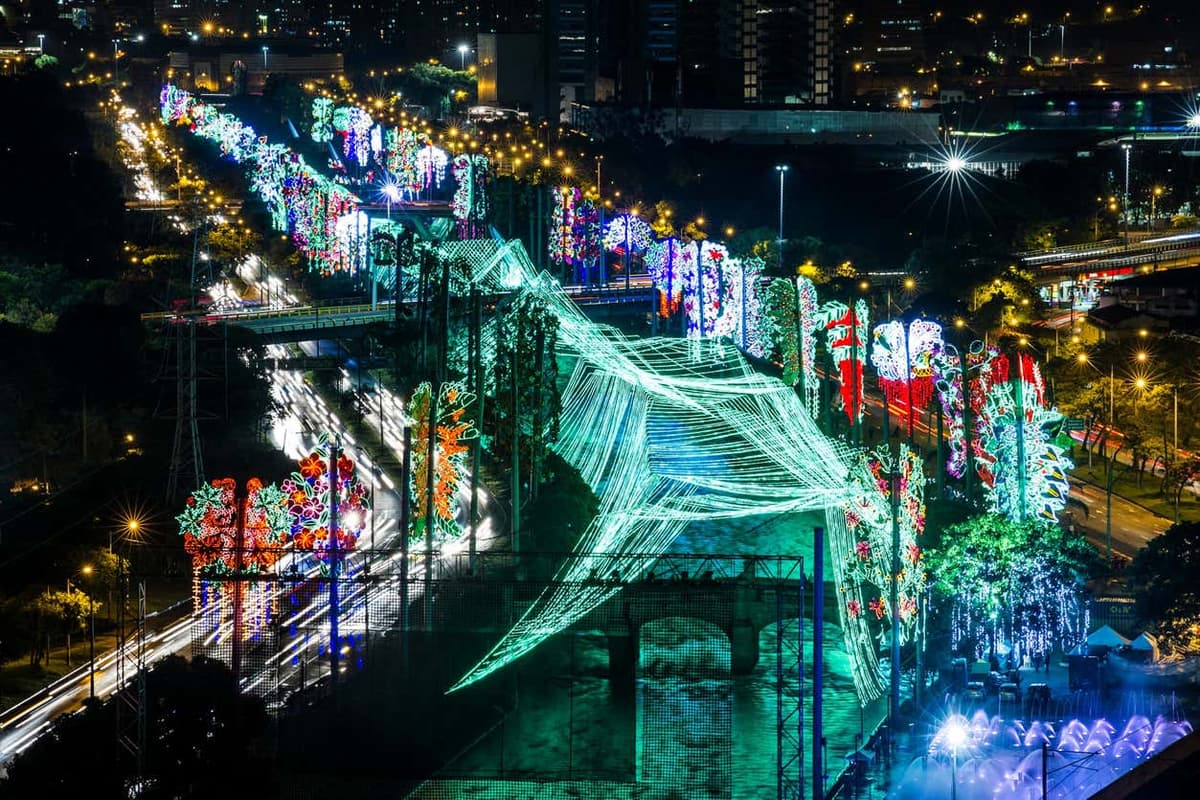 Tour navideño por Medellín