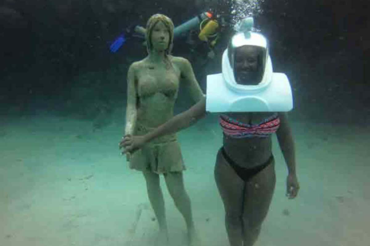Seawalker en San Andrés