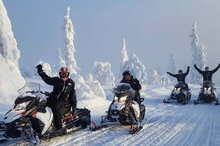 Levi Snowmobile Tour