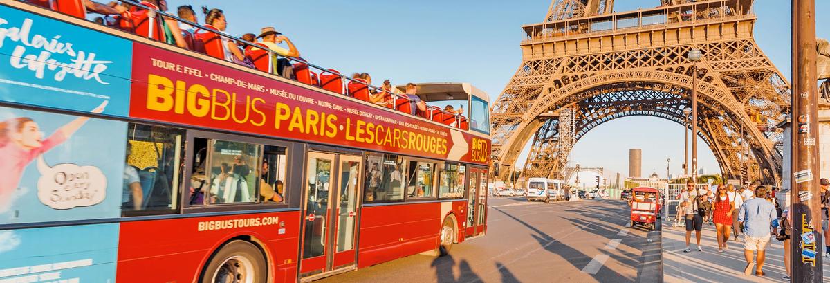 Paris Hop On Hop Off Bus, Big Bus