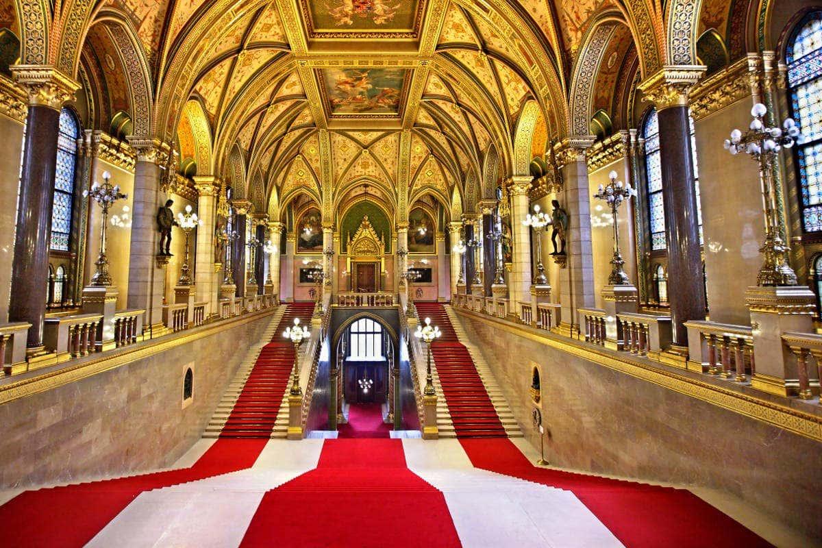 Visita guiada pelo Parlamento de Budapeste