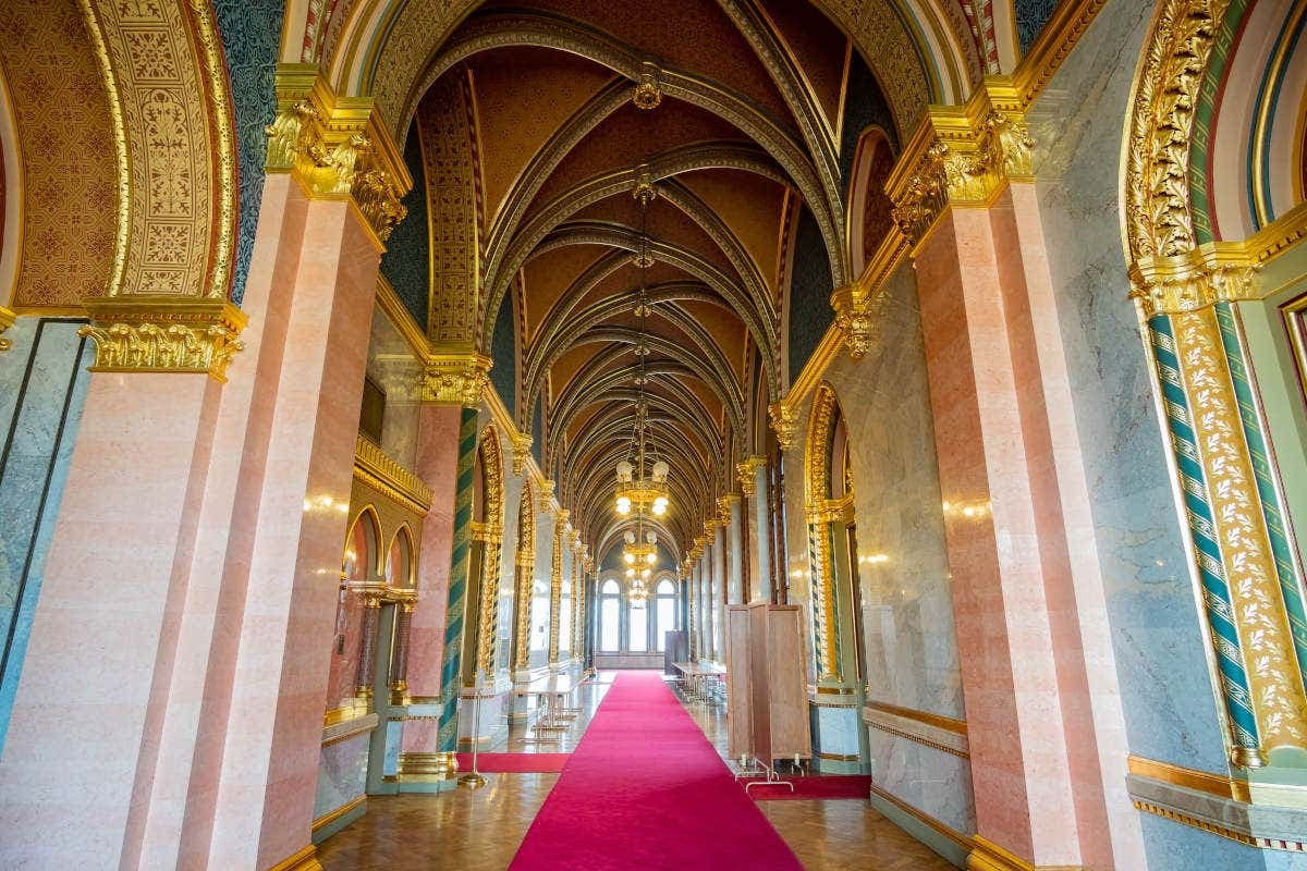 Visita guiada pelo Parlamento de Budapeste