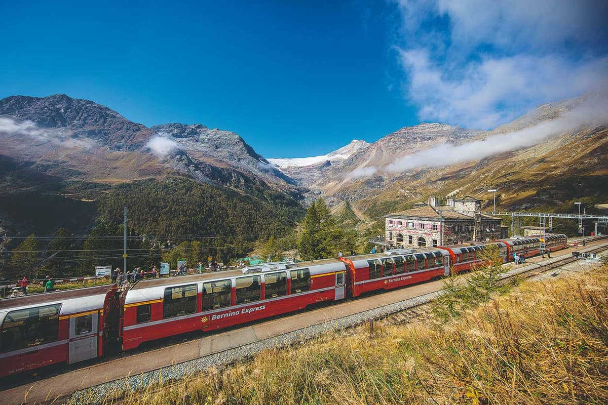 Saint Moritz Tour + Bernina Express