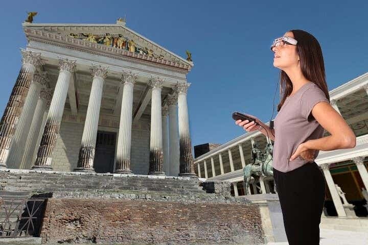 Pompeii Visit with AR Glasses