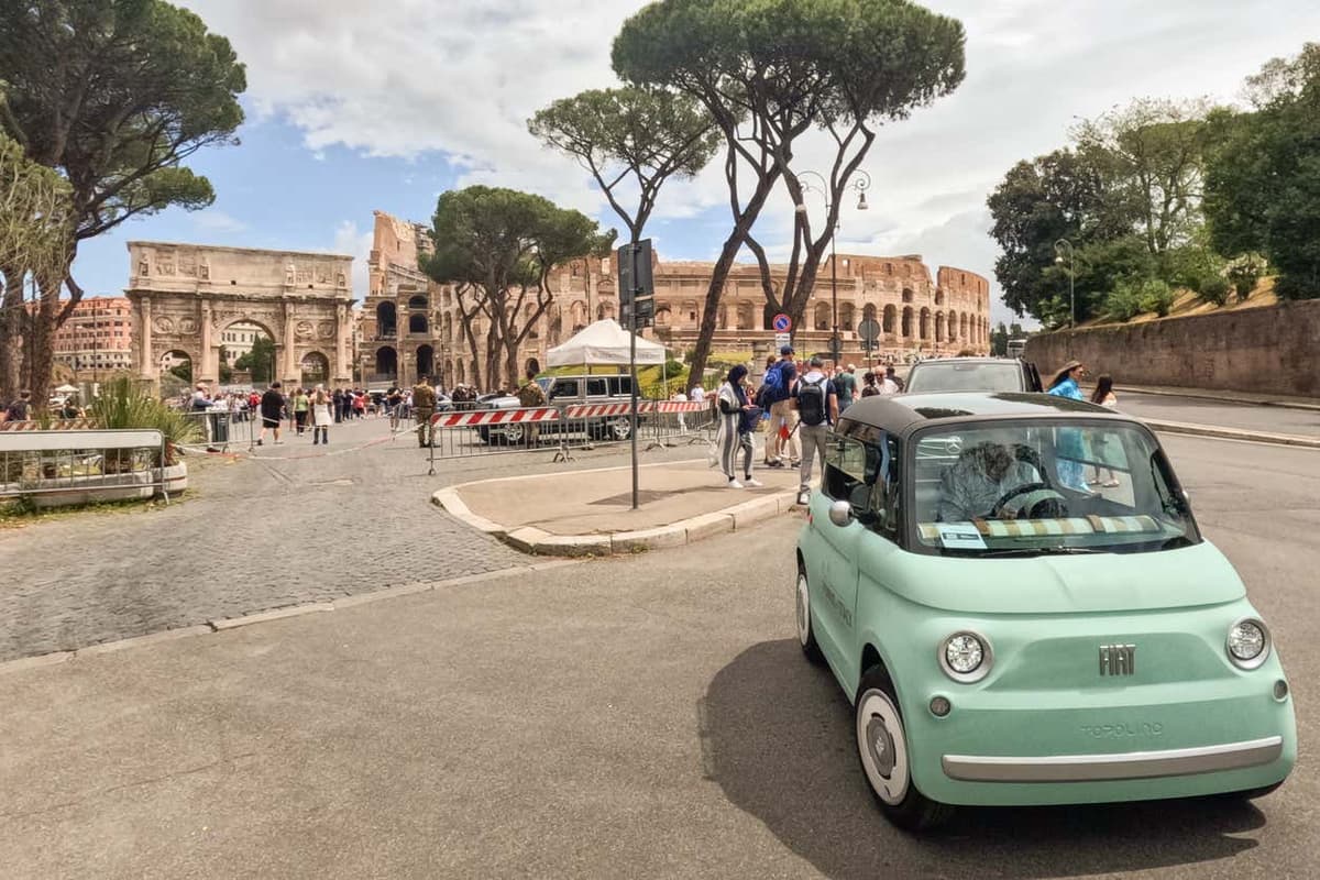 Tour di Roma in Fiat Topolino