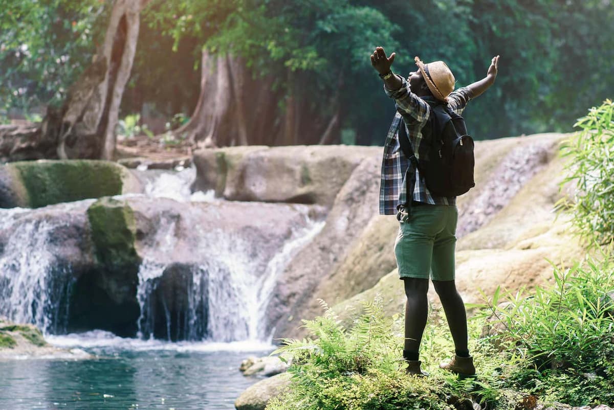 Hiking in the Karura Forest
