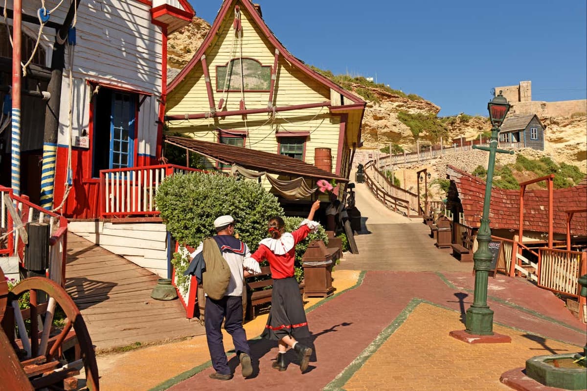 Biglietti per il villaggio di Braccio di Ferro