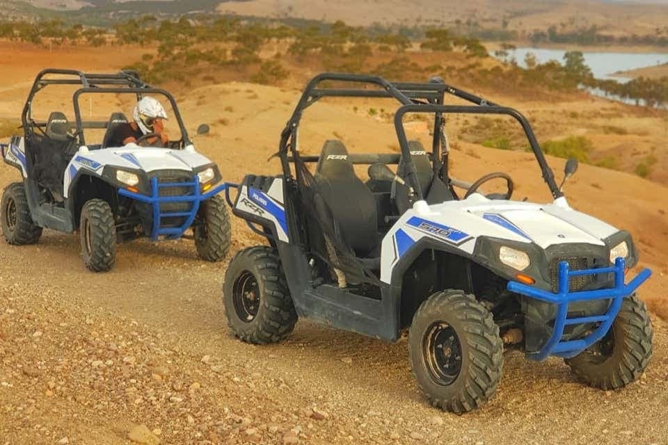 Balade en buggy dans le désert d'Agafay et aux alentours du lac Lalla Takerkoust
