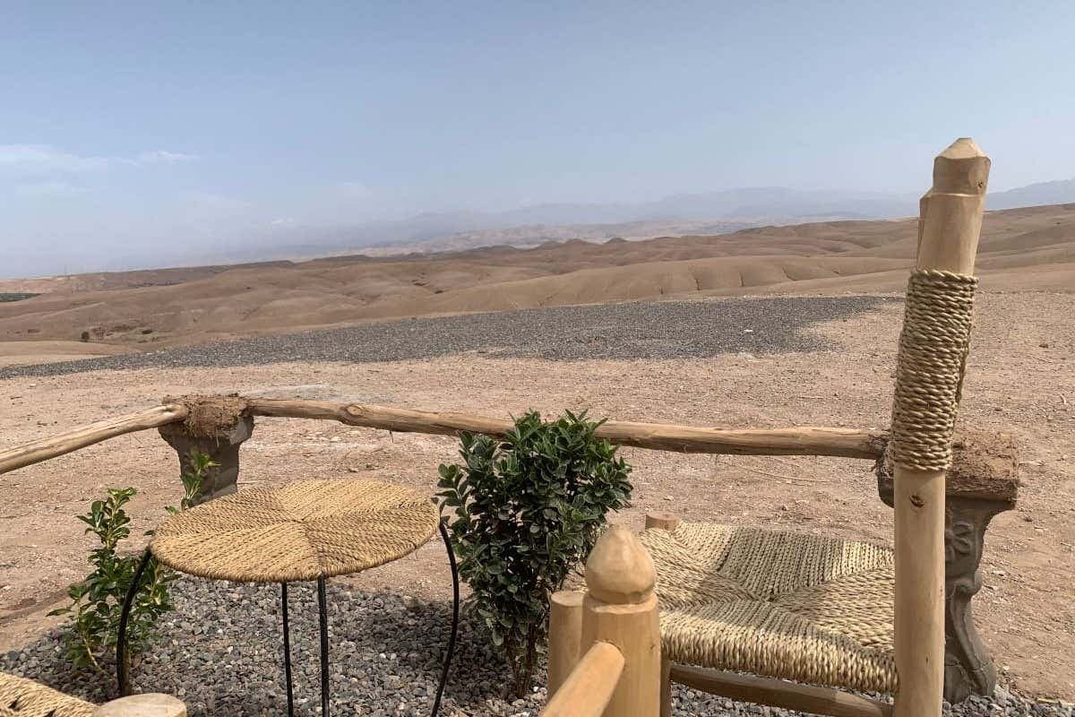 Nuit dans le désert d'Agafay