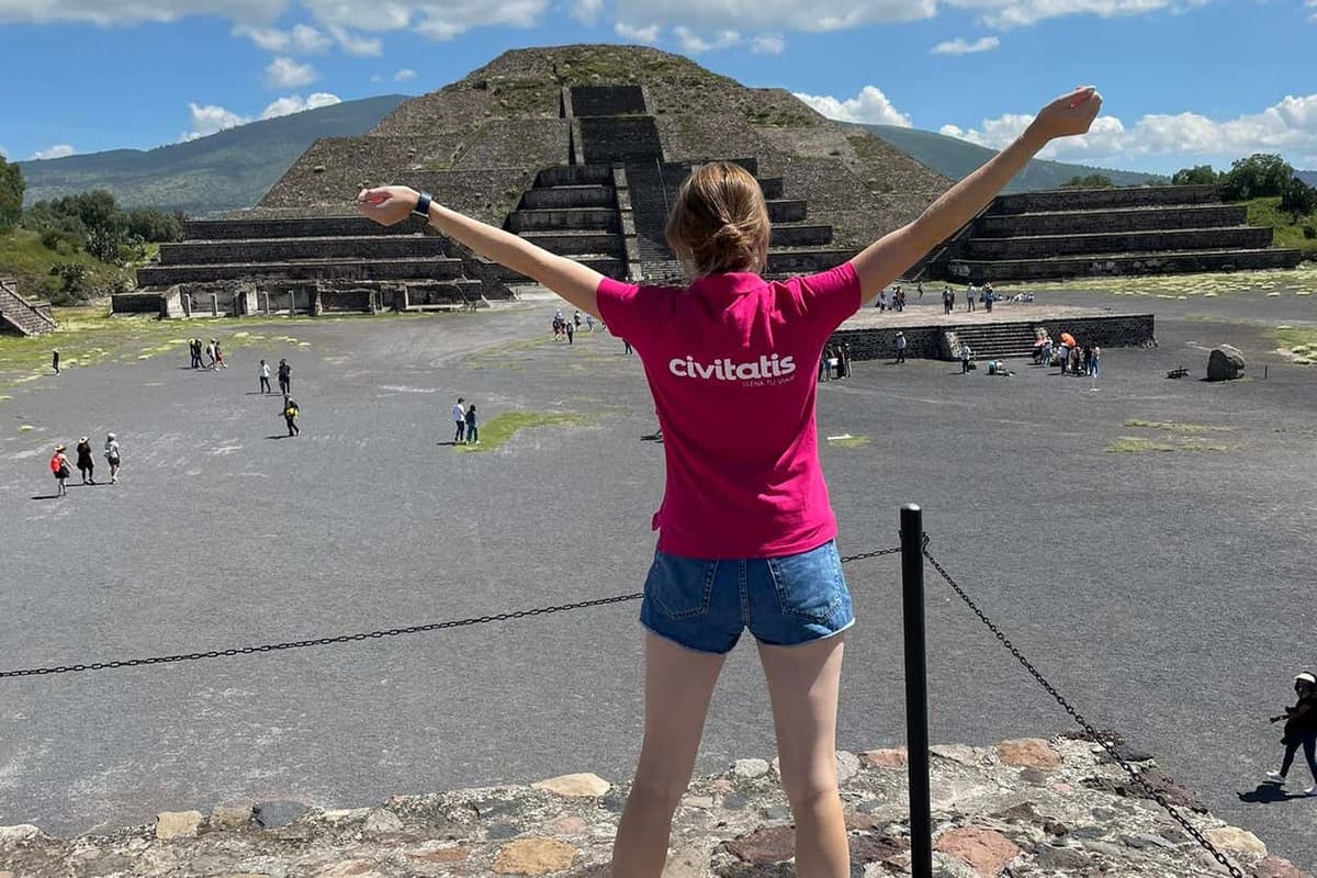 Paseo en globo por Teotihuacán