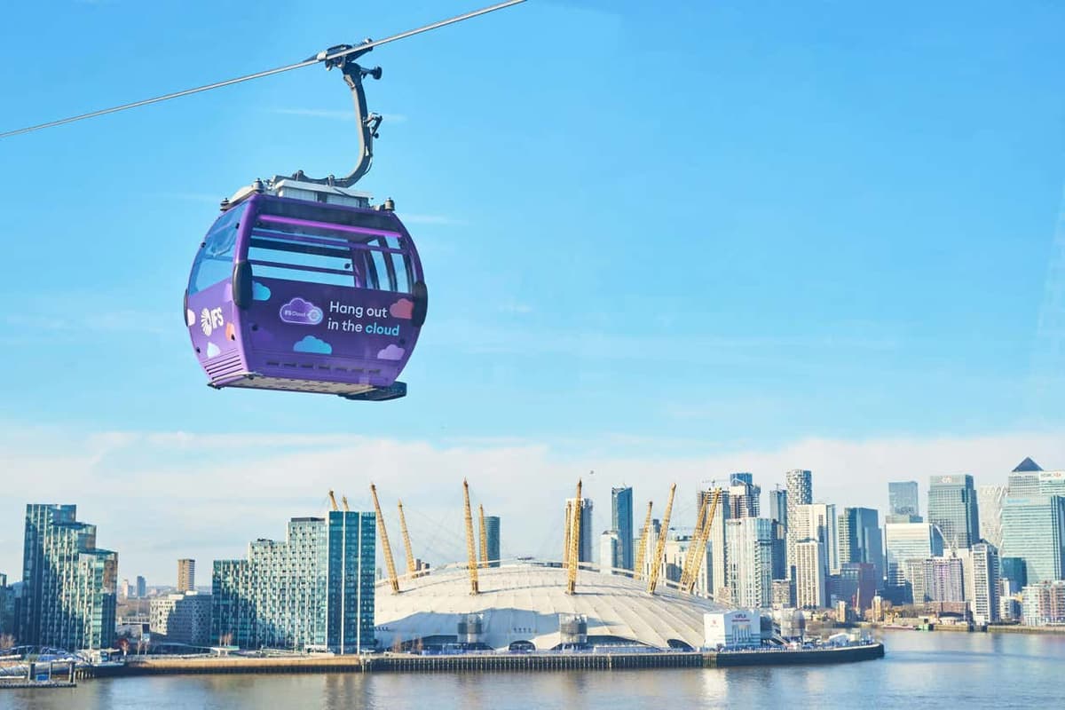 London IFS Cloud Cable Car Tickets