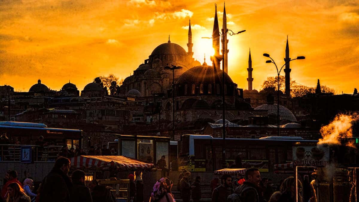 Crucero por el Bósforo al atardecer