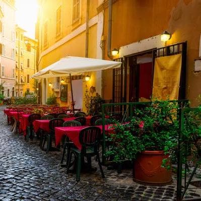 Authentic Italian Dinner at a restaurant in Campo Di Fiori - Rome