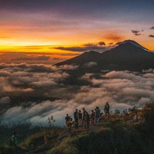 Excursion and hike to Batur Volcano, sunrise or sunset - North Bali