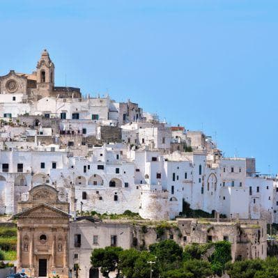 Visiteremo Ostuni, detta la “città bianca” per il colore delle sue case - Ostuni, Puglia