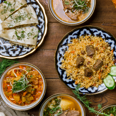 Un pranzo allo studio-ristorante dell’artista Davlat Toshev - Bukhara