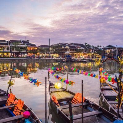 Ammirare il tramonto a Hoi An in crociera fluviale con aperitivo - Hoi An