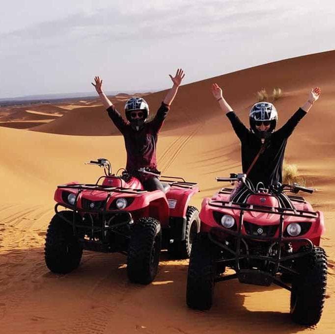 1 hour quad/buggy in the dunes - Merzouga