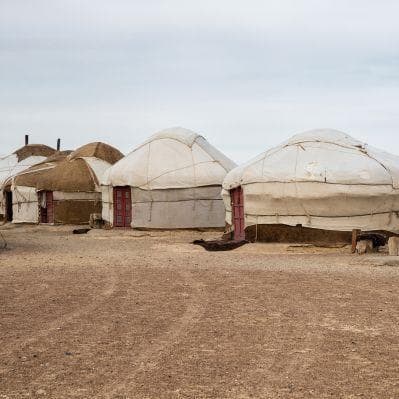 Pernottamento al campo di yurte presso il Lago d’Aral - Tashkent