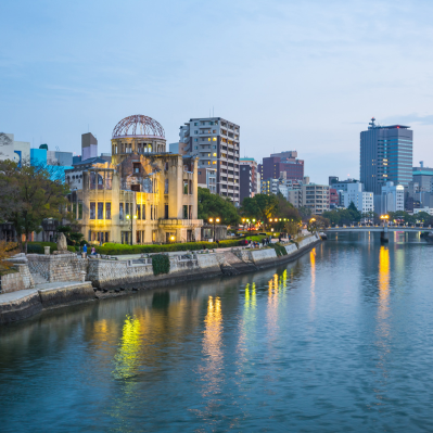 Il suggestivo Parco della Memoria a Hiroshima - Hiroshima