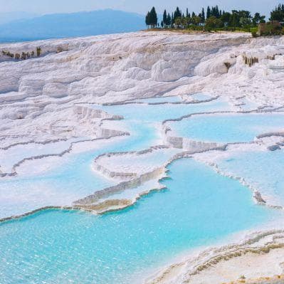 Le cascate pietrificate di Pamukkale  - Pamukkale