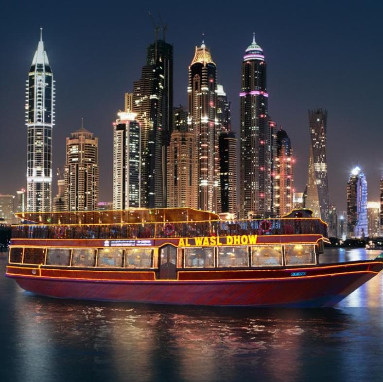 Dinner Dhow Cruise  (zona Marina) - Дубай