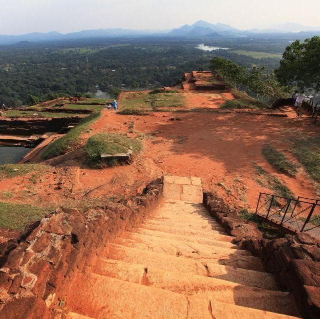 Pudurangale-Eingang - Sigiriya