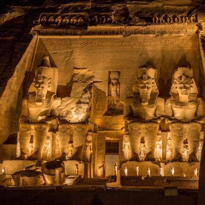 Spettacolo di Suoni&Luci al Tempio di Abu Simbel  - Abu Simbel
